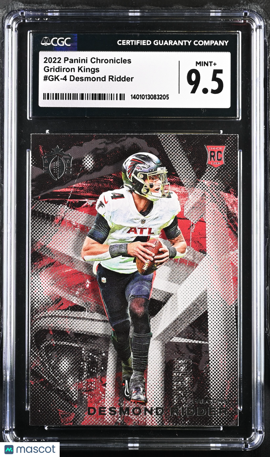 2022 Chronicles Desmond Ridder #GK-4 Football CGC 9.5