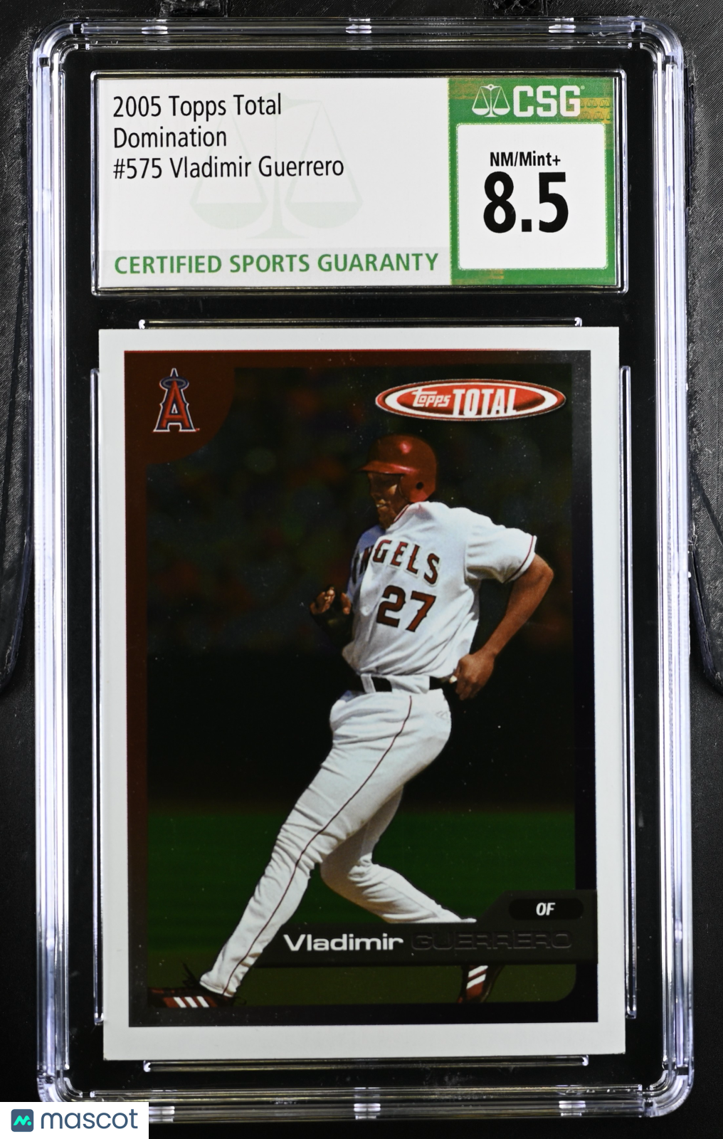 2005 Total Vladimir Guerrero #575 Baseball CGC 8.5