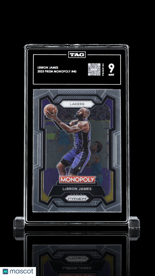 Panini Prizm Monopoly LeBron James #40 Basketball TAG 9