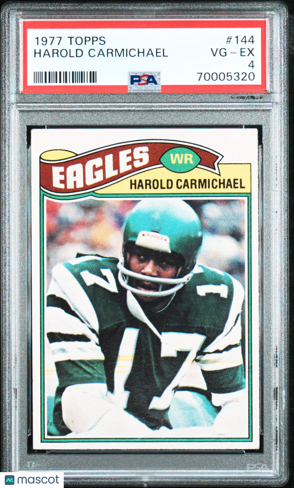 1977 Topps Harold Carmichael #144 Football PSA 4