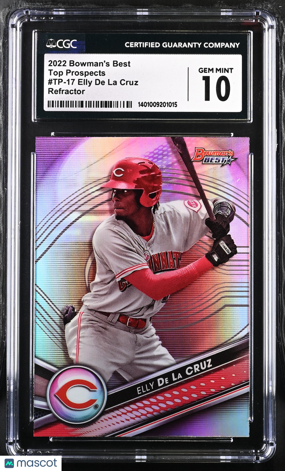 2022 Best Elly De La Cruz #TP-17 Refractor Tops Prospects Baseball CGC 10