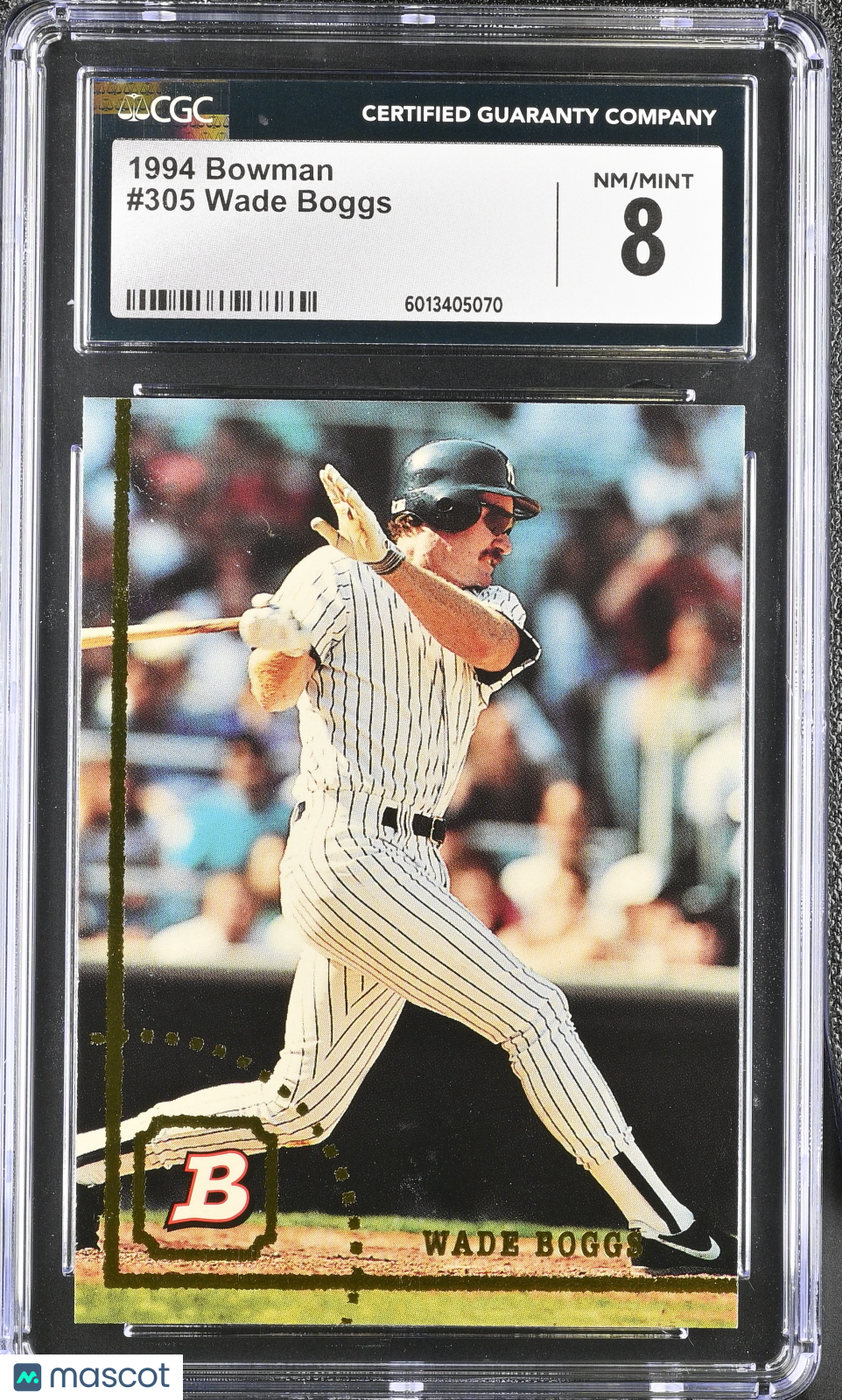 1994 Bowman Wade Boggs #305 Baseball CGC 8