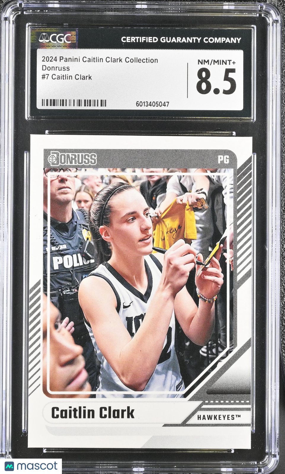 2024 Panini Caitlin Clark Collection Caitlin Clark #7 Donruss Basketball CGC 8.5