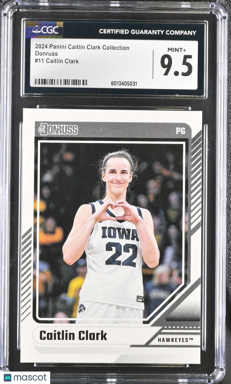 2024 Panini Caitlin Clark Collection Caitlin Clark #11 Donruss CGC 9.5