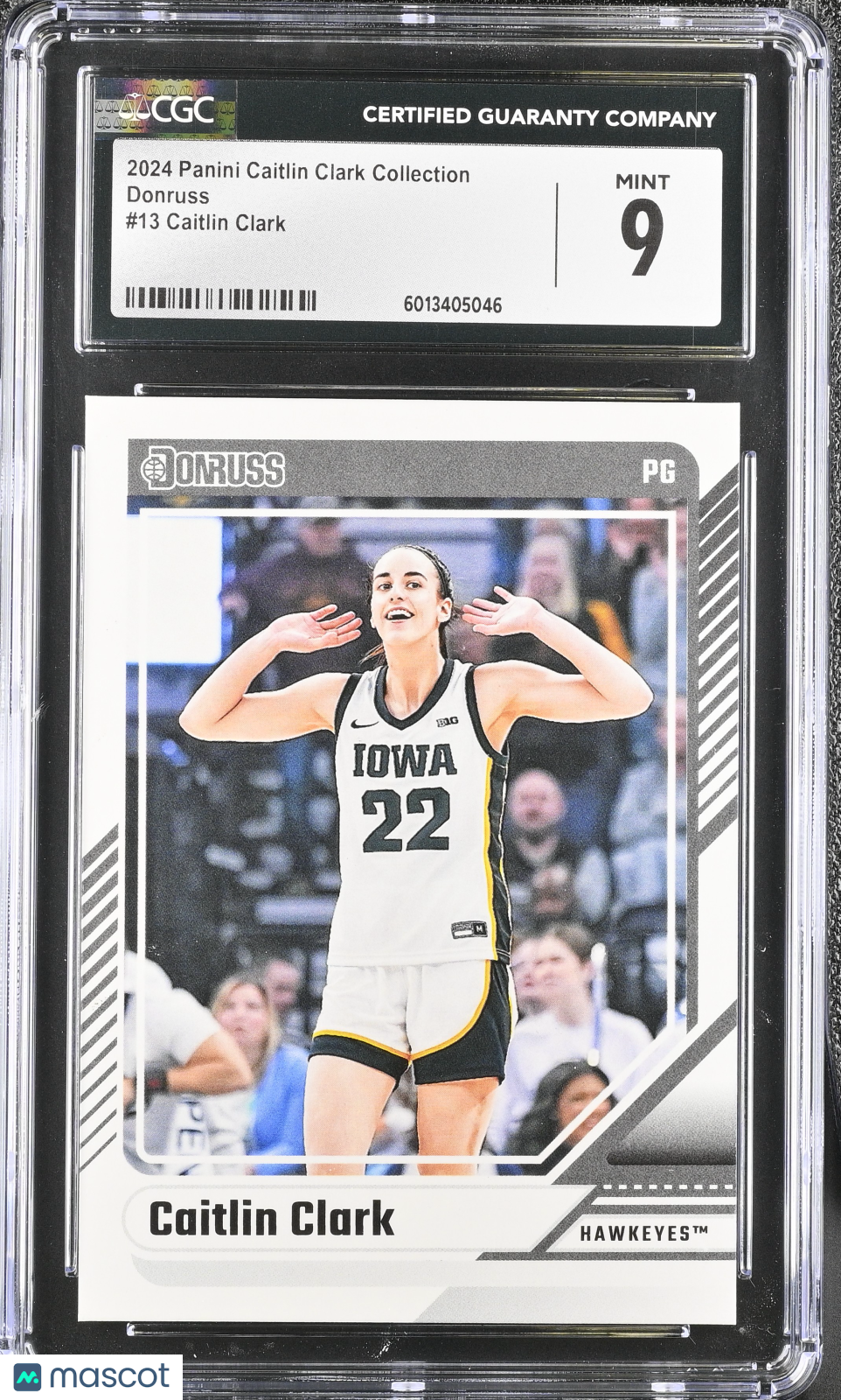 2024 Panini Caitlin Clark Collection Caitlin Clark #13 Donruss Basketball CGC 9