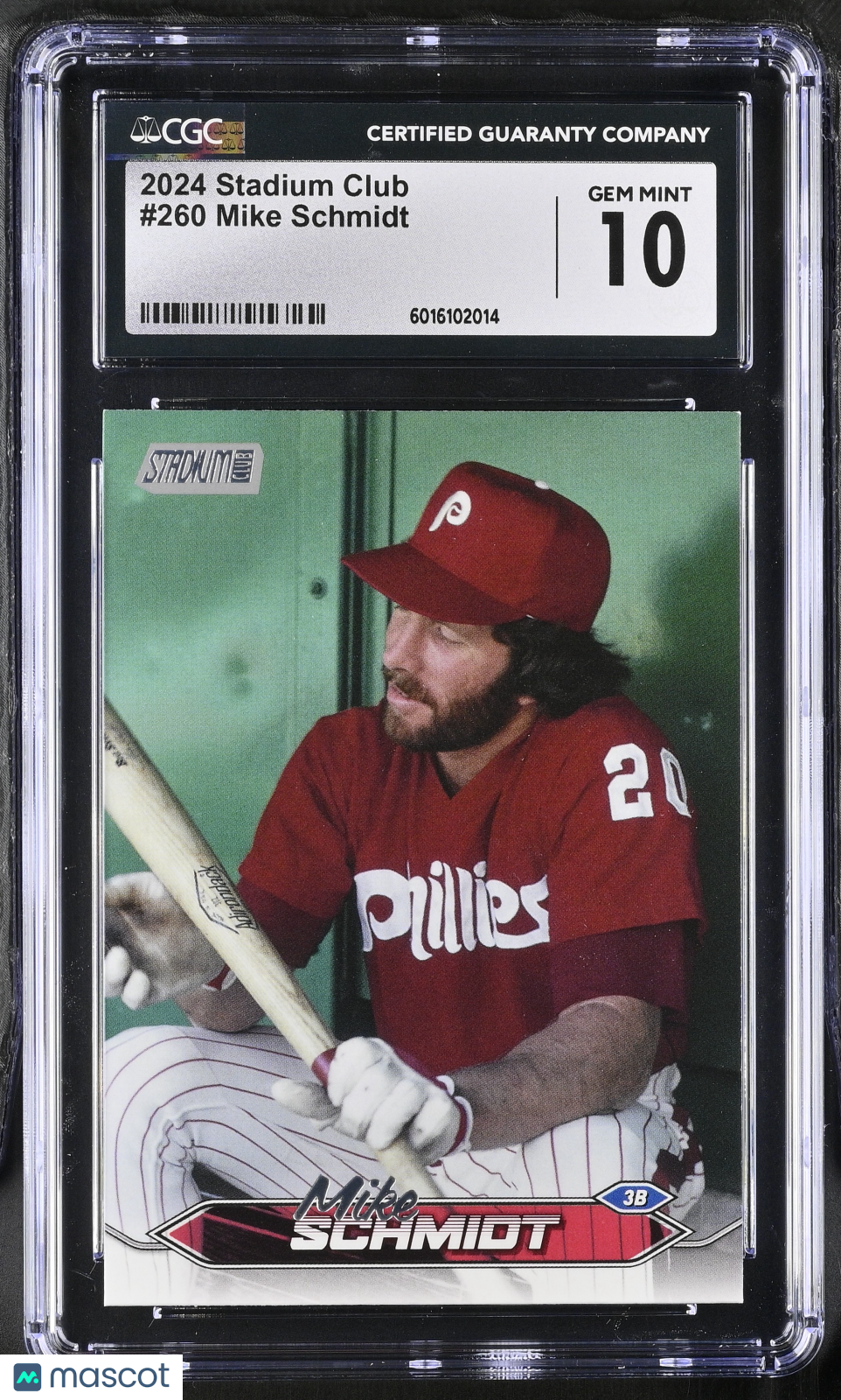 2024 Stadium Club Mike Schmidt #260 Baseball CGC 10