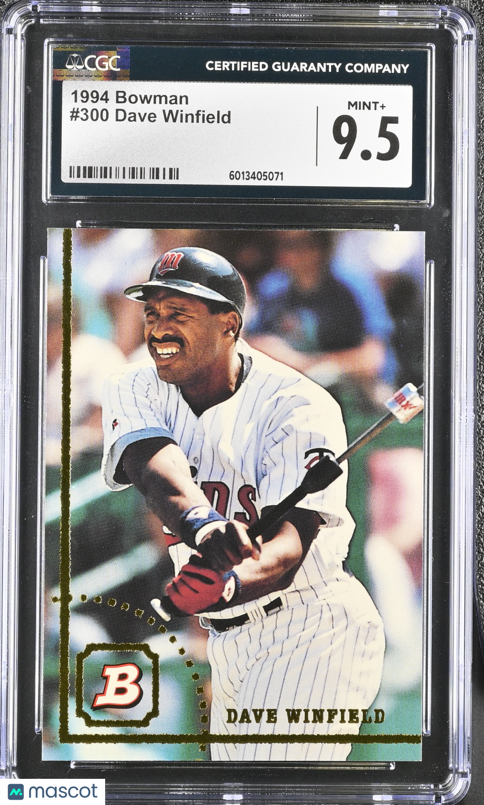 1994 Bowman Dave Winfield #300 Baseball CGC 9.5