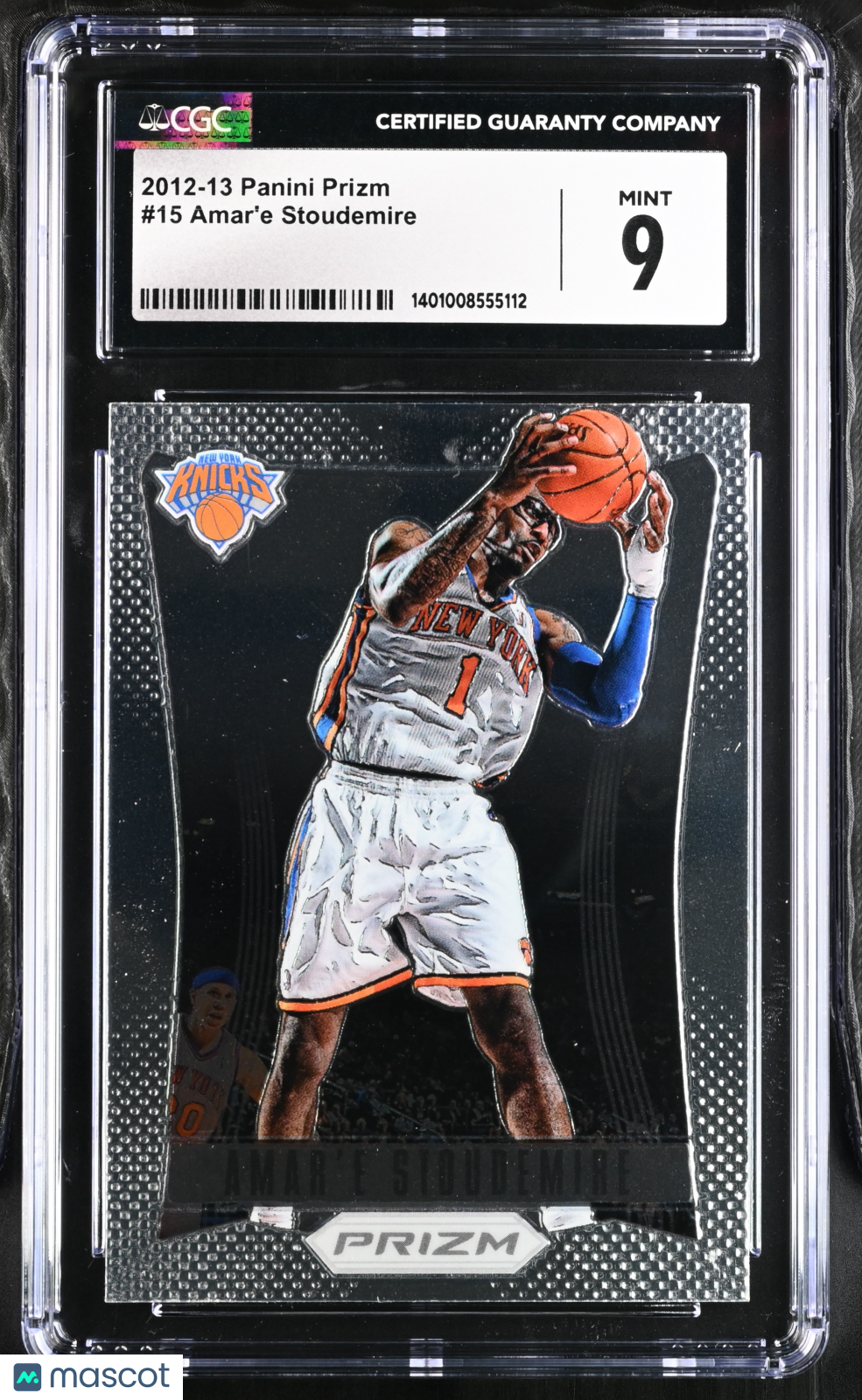 2012 Prizm Amar'e Stoudemire #15 Basketball CGC 9