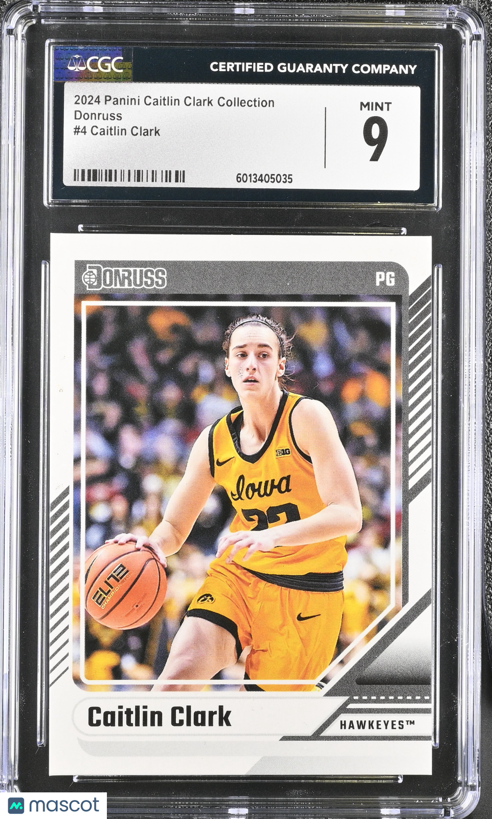 2024 Panini Caitlin Clark Collection Caitlin Clark #4 Donruss Basketball CGC 9