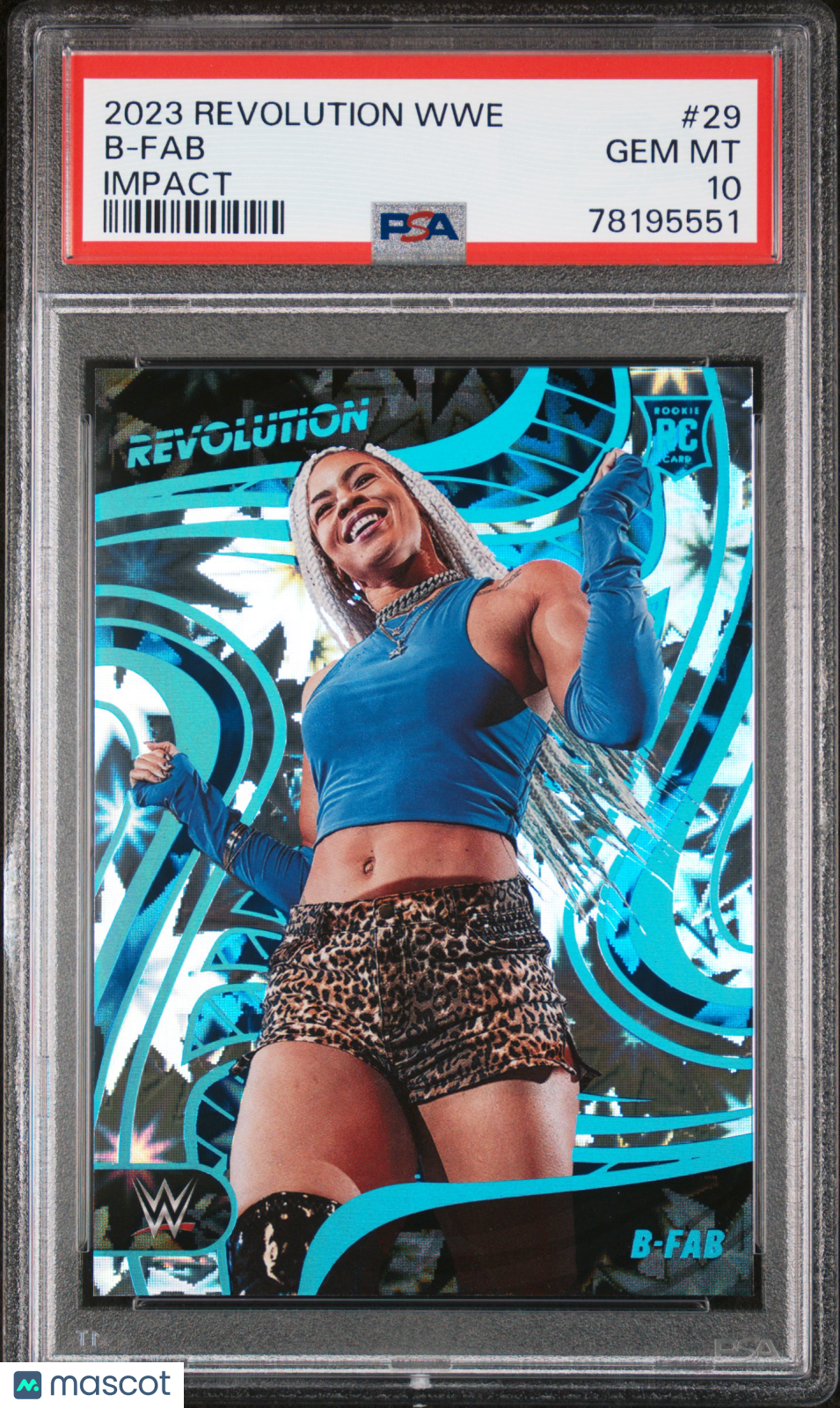 2023 Panini Revolution WWE B-Fab #29 Impact Boxing/Wrestling PSA 10