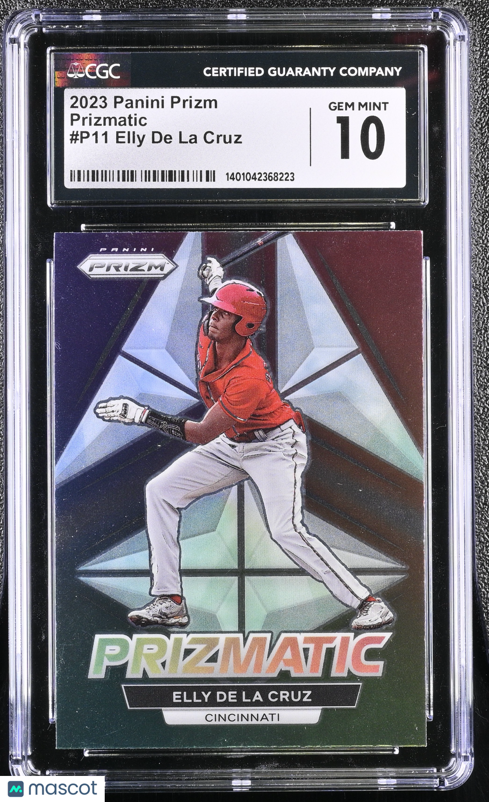 2023 Prizm Elly De La Cruz #P11 Baseball CGC 10