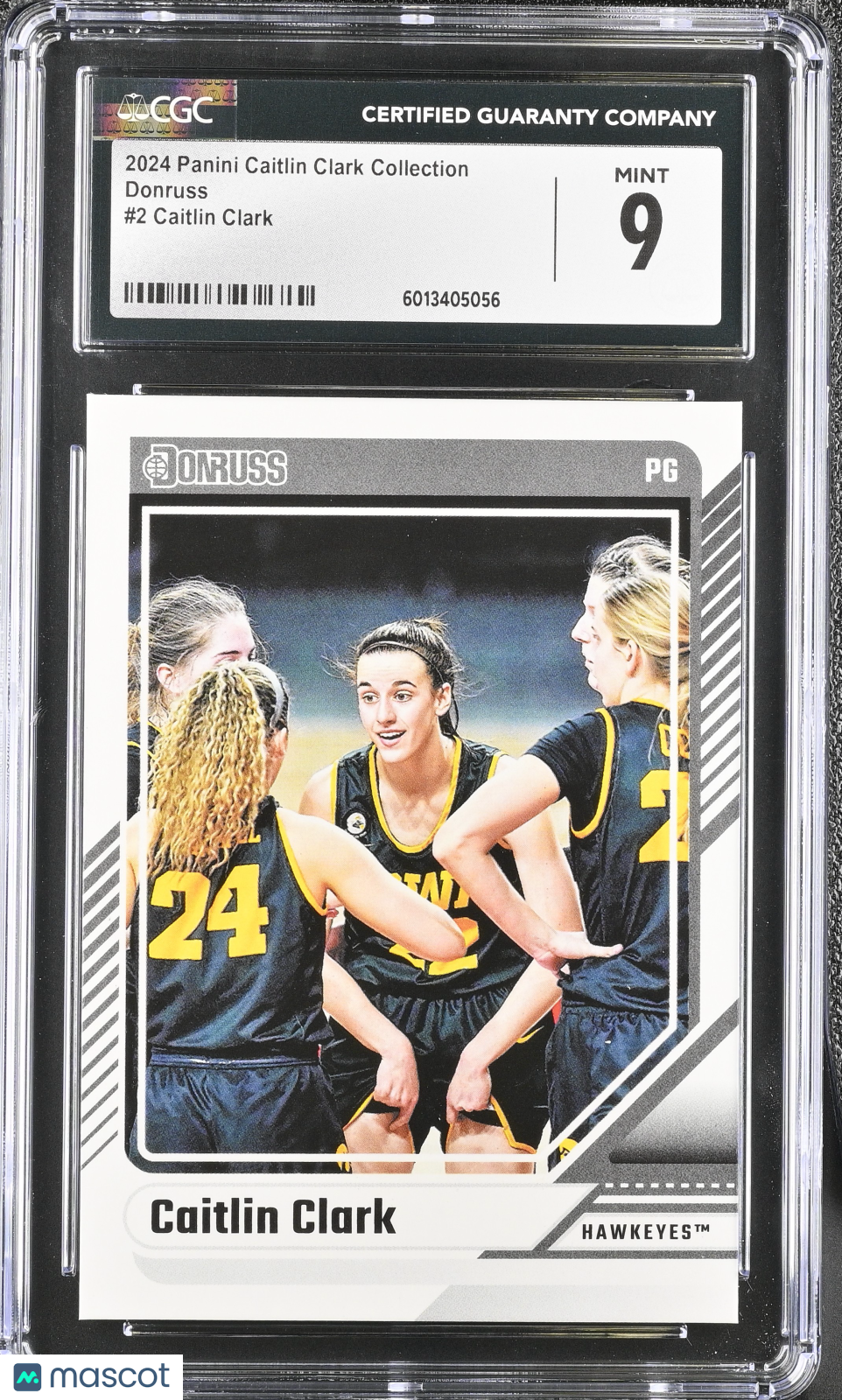 2024 Panini Caitlin Clark Collection Caitlin Clark #2 Donruss Basketball CGC 9