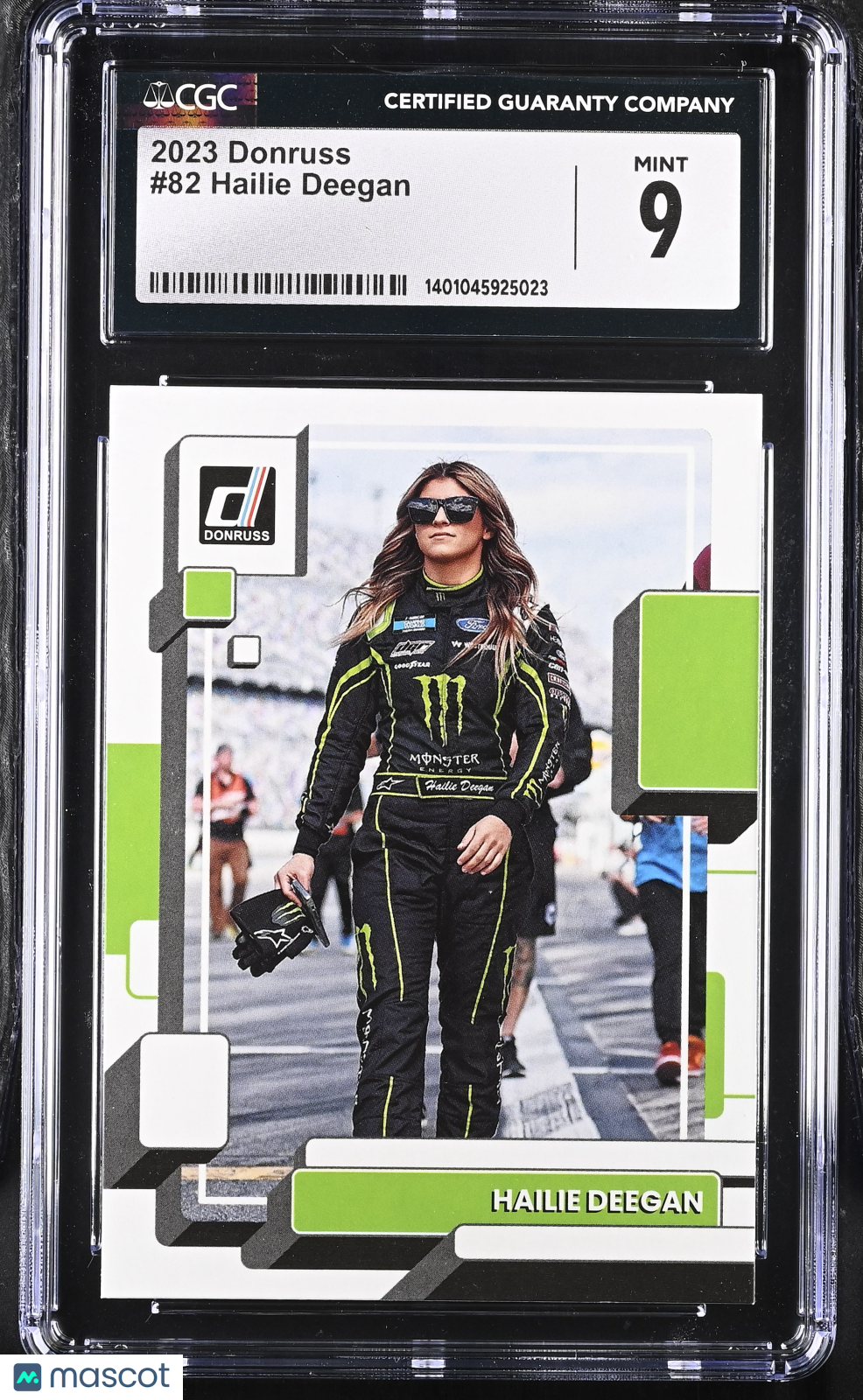 2023 Donruss Racing Hailie Deegan #82 Racing CGC 9